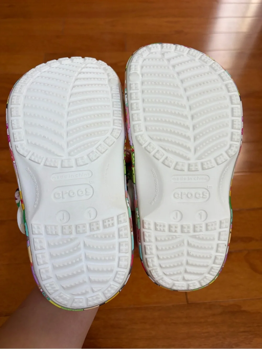 CROCS white kids